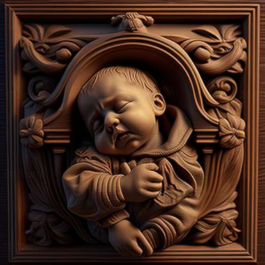 3D модель Sweet Baby James входит в Manene Mansion of Rest (STL)